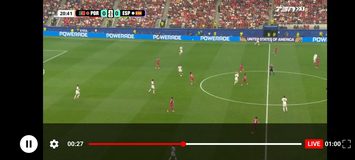 connectwithope1's tweet photo. Portugal lost to Spain...

But respect to the Legend, Ronaldo 

#worldcup2026
#cristianoronaldo https://t.co/SLrOt5Cgy4