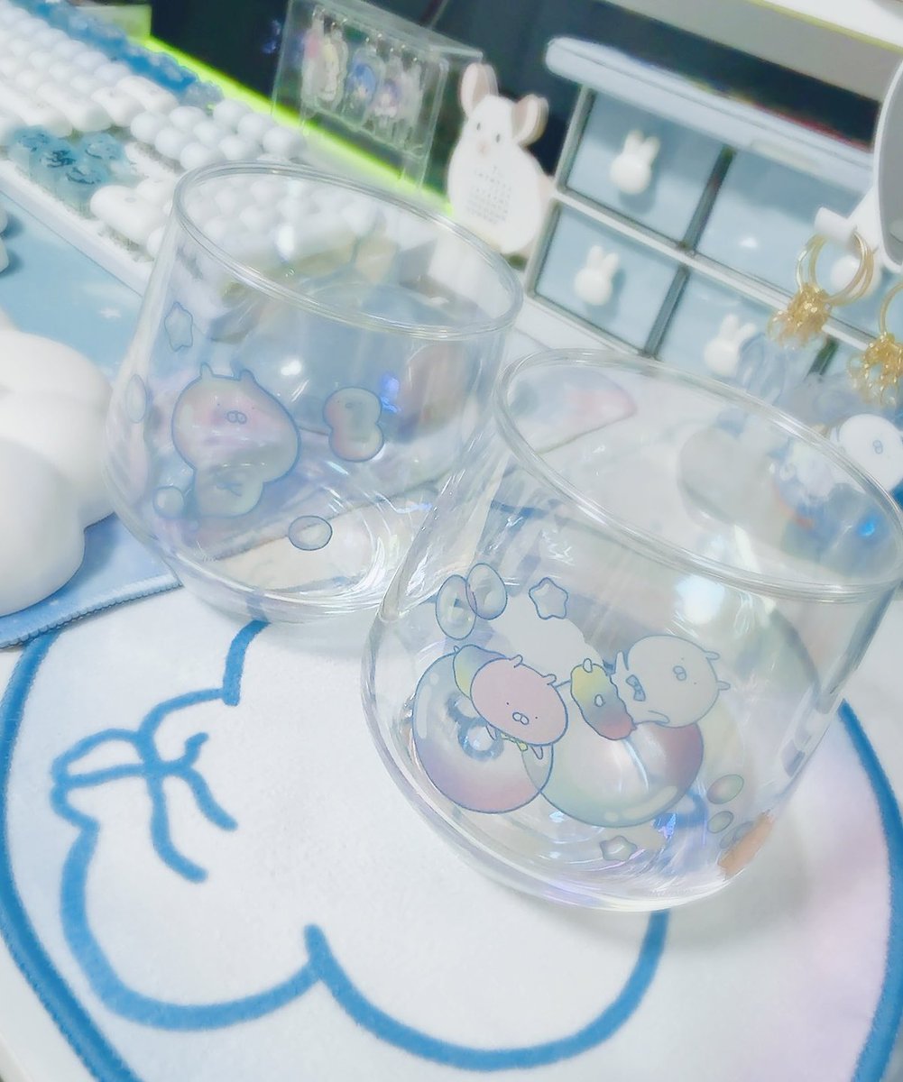 mun_nichijyo's tweet photo. グラスもかわちい️🫧 https://t.co/RXYmziejKO