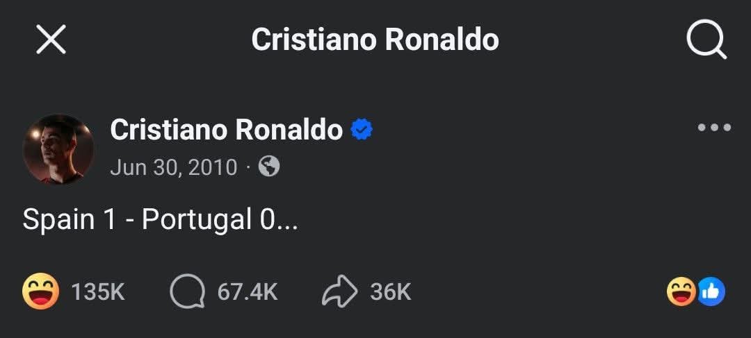 Fahim5267's tweet photo. @Cristiano predicted already https://t.co/0ck9kSMnnm