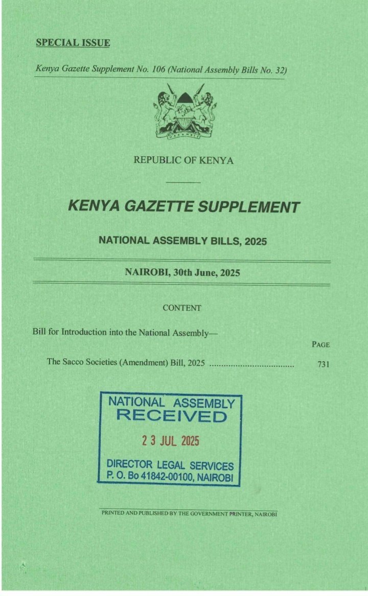 SokoAnalyst's tweet photo. The SACCO story was not fake. It was a social experiment. I will leave this here for your own consumption. https://t.co/niYeszeKOD