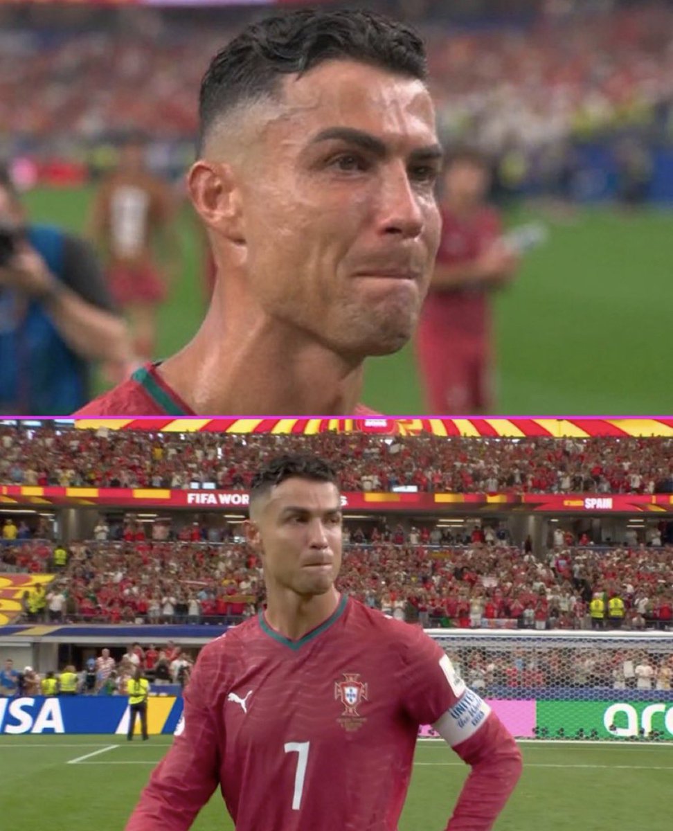 n9rnk's tweet photo. بكاء رونالدو بعد الخروج 💔💔💔!!!!

#fifaworldcup #البرتغال #اسبانيا #البرتغال_إسبانيا https://t.co/ACSFCe5X1s