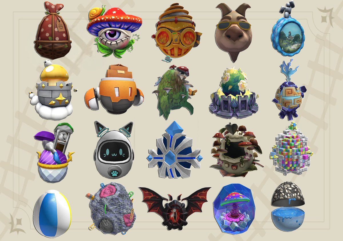 LeaksEvents's tweet photo. 🥚🚈 EGG HUNT 2026: THE GRAND EGGSPRESS
Aqui está 80 eggs (não todos) da Egg Hunt da comunidade feita por @Koiverse_.

Vale lembrar que durante o jogo, você apenas desbloqueará a habilidade de compra-los por Robux, não adquiri-los de graça. ⚠️ https://t.co/cuau84K7Jq