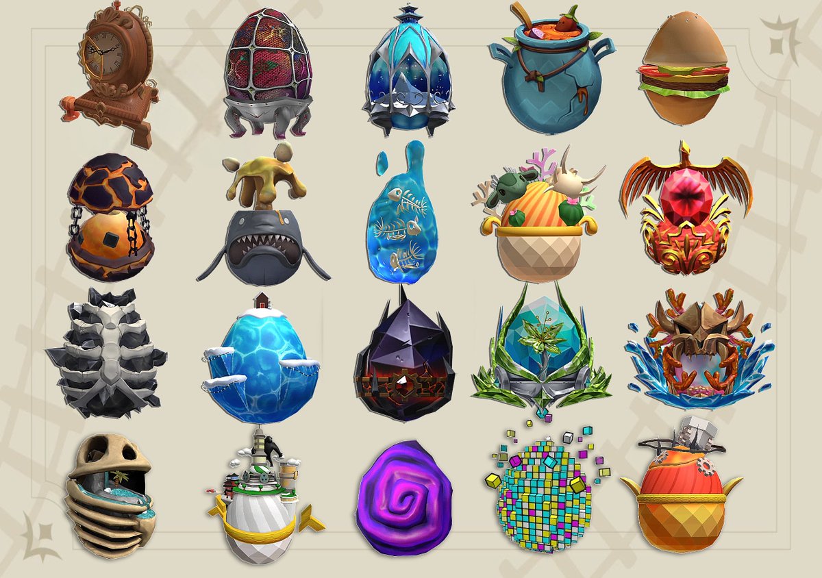 LeaksEvents's tweet photo. 🥚🚈 EGG HUNT 2026: THE GRAND EGGSPRESS
Aqui está 80 eggs (não todos) da Egg Hunt da comunidade feita por @Koiverse_.

Vale lembrar que durante o jogo, você apenas desbloqueará a habilidade de compra-los por Robux, não adquiri-los de graça. ⚠️ https://t.co/cuau84K7Jq