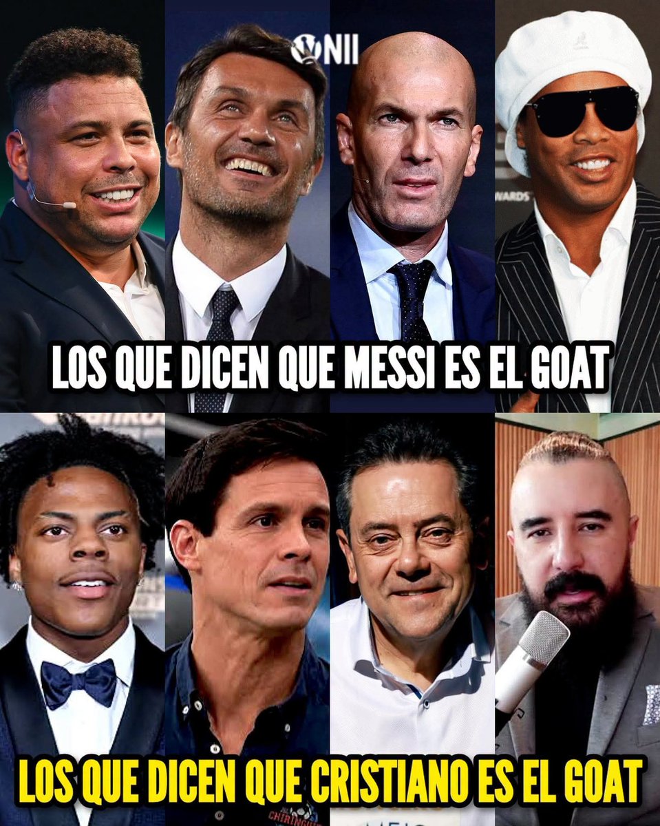 EFRAM29's tweet photo. @CobraVIP Sólo los llorones quieren comparar a ese youtuber con don Lionel Messi el GOAT. https://t.co/tlk8CSLFbw