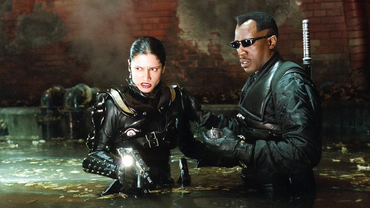 netflix_portal's tweet photo. 🚨 A trilogia “Blade” retornou ao catálogo da @NetflixBrasil:

• “Blade: O Caçador de Vampiros”;
• “Blade II: O Caçador de Vampiros”;
• “Blade: Trinity”. https://t.co/DOQKZBtfU5