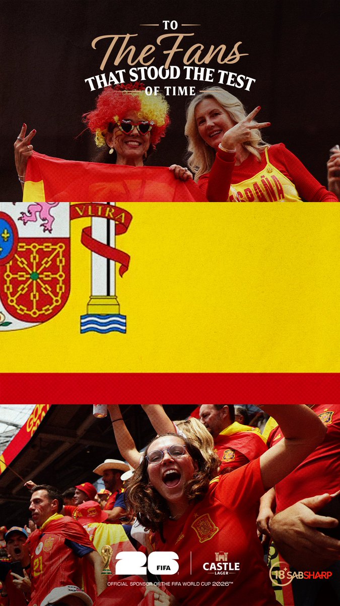 CastleLagerSA's tweet photo. Every Fan Has a Story: España 🇪🇸

To the Fans That Stood the Test of Time. Open for a surprise: https://t.co/rrvjZQlgQw