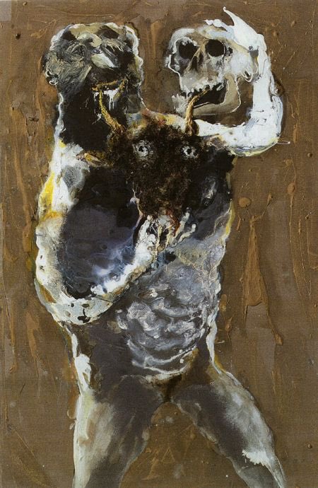6j192's tweet photo. My favorite painter Paul Rebeyrolle https://t.co/yfZKnQksH8