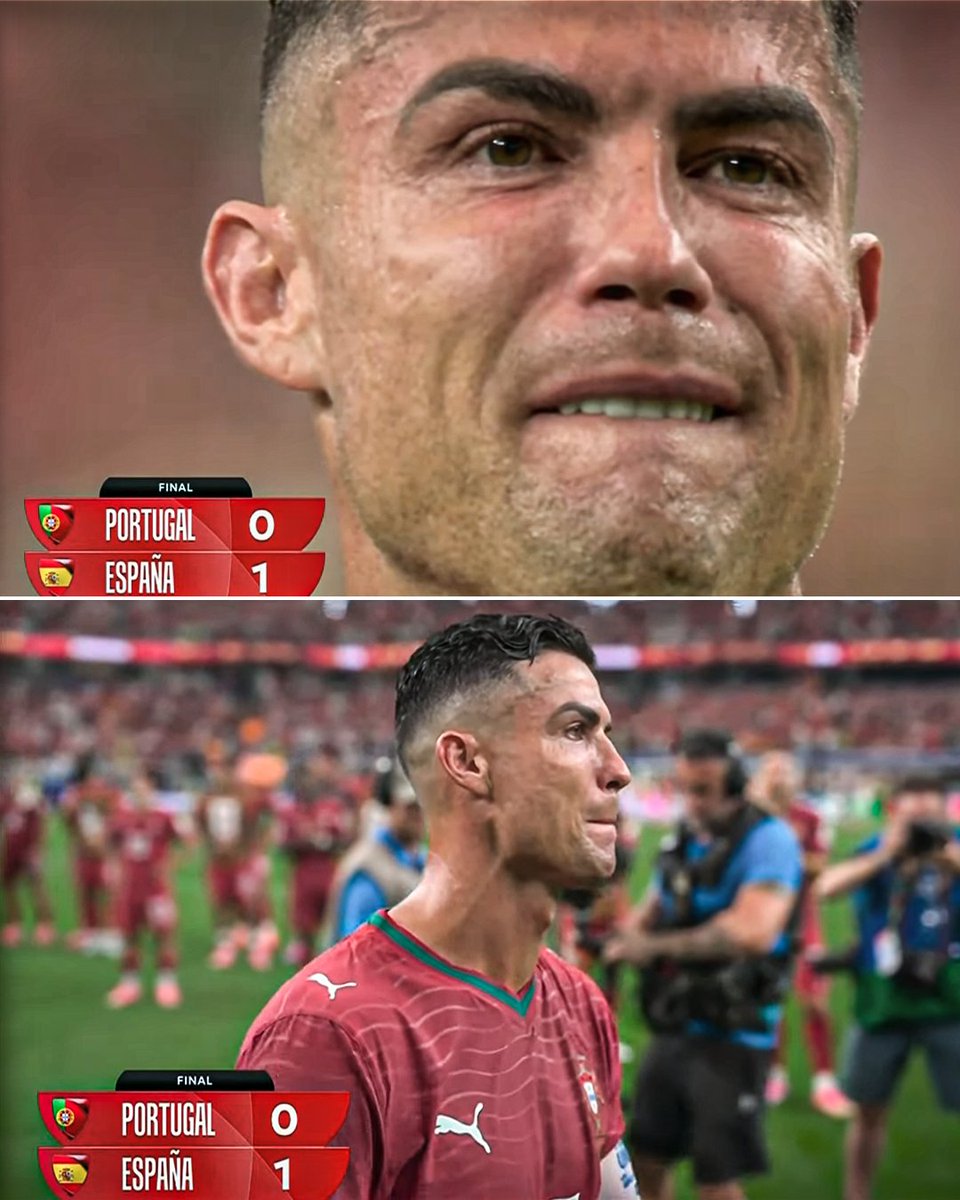 ESPNFC's tweet photo. Ronaldo 💔 https://t.co/EWs6Gk2qpF