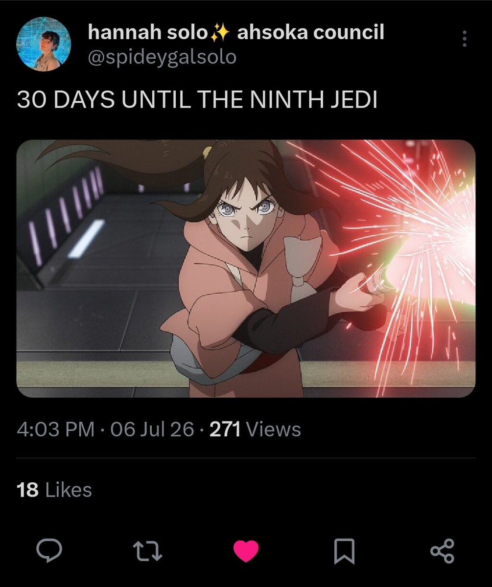🔆 sun 🔆 | spider-man 🕸 ninth jedi 💫 era tweet media
