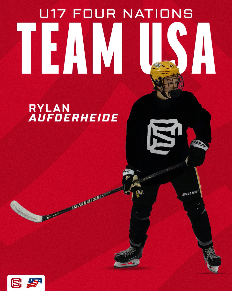 ChicagoSteel's tweet photo. Congratulations to Steel goaltender Chase Pastor and defenseman Rylan Aufderheide, who will represent Team USA at the U17 Four Nations Tournament in Czechia later this summer!

#ChicagoHockey #USHL #USAHockey https://t.co/STJr9pKfnx