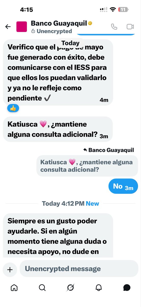 katikatemch's tweet photo. @IESSec Estimados díganme quien resuelve las inconsistencias me quieren cobrar el mes de mayo otra vez https://t.co/5Ojsa9Fkjr