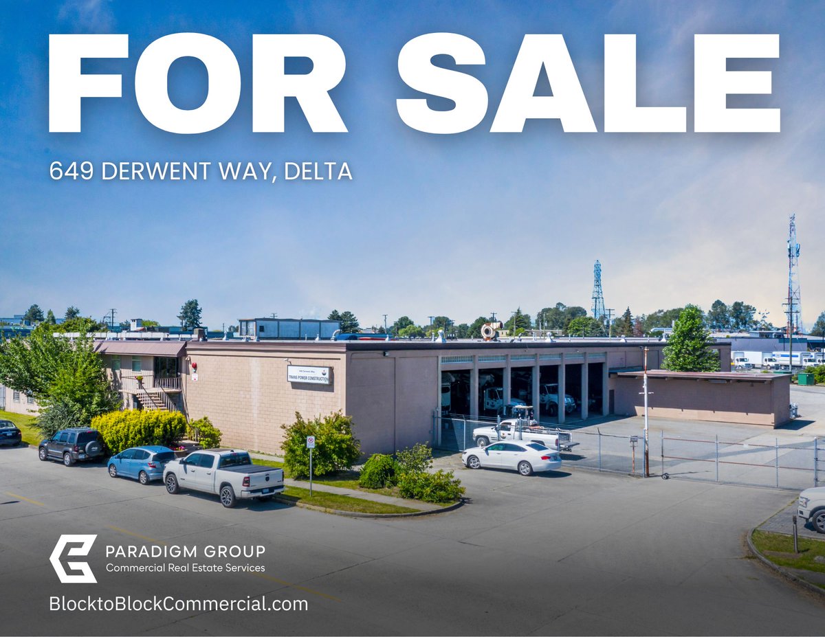 SamEmam's tweet photo. A well-maintained owner-occupied industrial building with yard on a 1.84 acre* lot. 

https://t.co/AmD8GuG59R

📞 Contact us to learn more or schedule a viewing: 604.420.4205.

#delta #industrialrealestate #industrialproperty #forsale #realestateinvesting https://t.co/p5OG9T8wsz