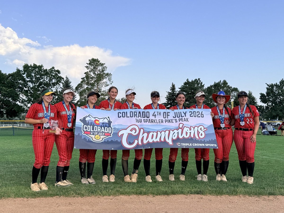 AnsWatson_2028's tweet photo. I had a great time with my team at the Sparkler. We were 7-0 in bracket games and ended up winning the 16u Pikes Peak Open Bracket! I had a batting average of .375 on the week with 6 RBI’s. Next stop Top of the Mountain Showcase. @FC_Hooks @coach_kgreen @ashleychastain
@CoachDot_LU @mzerkleee @MusserChristi
@MaggieMrowka @BACCoachWest
@Courtlynn_26