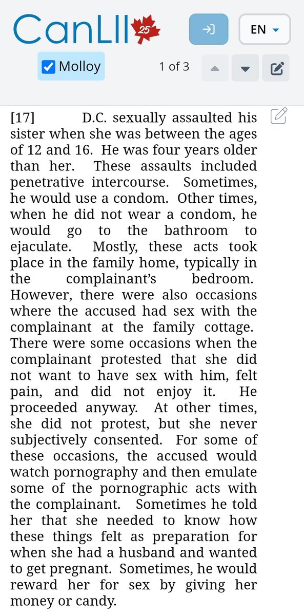 TimDdnb's tweet photo. @junebugspitfire @LarryBrockMP For a diminished capacity individual, he sure knew how to manipulate: "Sometimes he told her that she needed to know how these things felt as preparation for when she had a husband and wanted to get pregnant.  Sometimes, he would reward her for sex by giving her money or candy." https://t.co/QE4N3Ot3BM