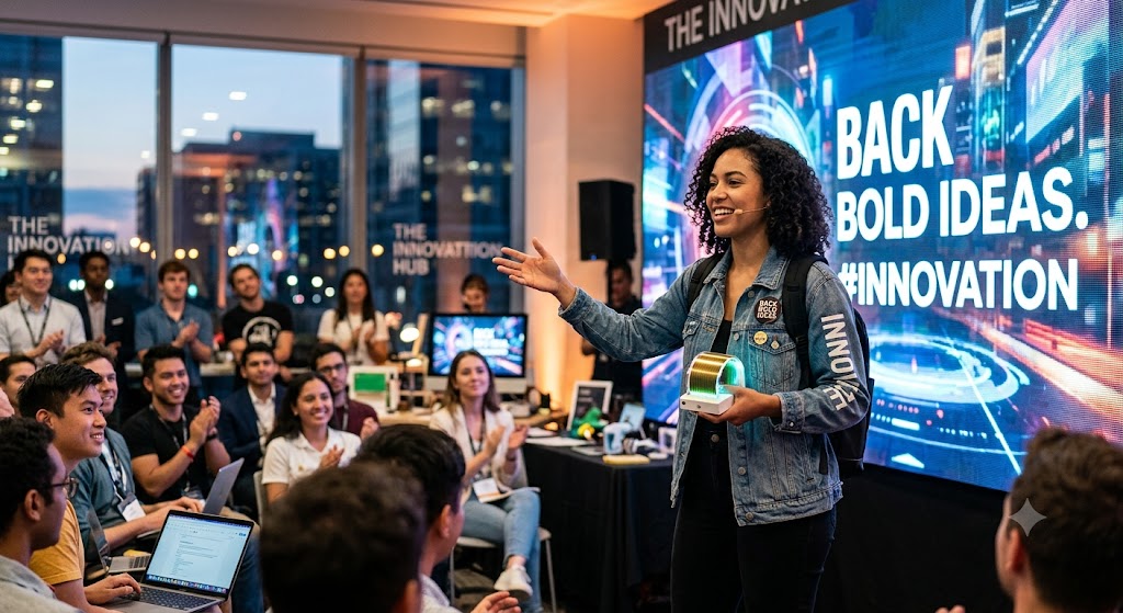 ifund's tweet photo. Back bold ideas. #Innovation https://t.co/ARqxhyO3Z7