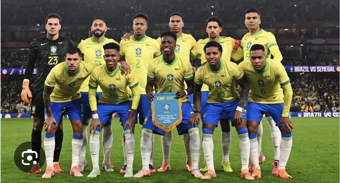 GKavukire's tweet photo. 2002 brazil vs 2026 brazil 
Why this yellow shirt doesn’t  make  
Other team  to look worried anymore 
6 world cup they missed https://t.co/MM7dEXKzD8