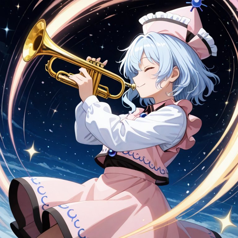 FDUG311573's tweet photo. おはようございます
今朝の東方出力テストはメルラン・プリズムリバー
だからAIは楽器は苦手なんだってばさ https://t.co/f4197HPSBk