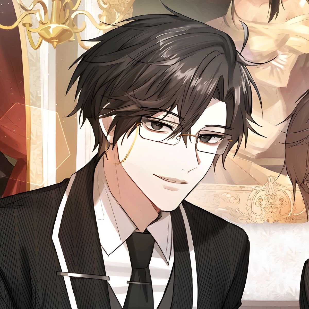 strawberryyjul's tweet photo. is it just me that whenever I see this picture of Jumin and seven the first song that comes to mind is this https://t.co/L1RmRQXYbl
