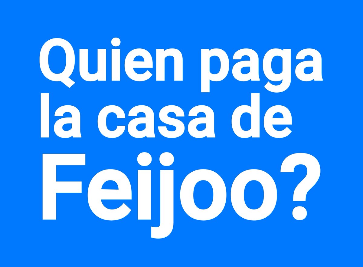 CogitoErgoFuit's tweet photo. @NunezFeijoo Albertiño,
Se instaló 1° en Galicia con Vd, y en Génova 13 la "bienpagá" antes de que Vd llegara. Luego, aún aumentó VD más ese deshonor.
#PPMafia
QUIEN LE PAGA EL VISO?
#Dorado
#Eulen
#Cunqueiro
#Juncal
#Besteiro https://t.co/mE9yRr67P7