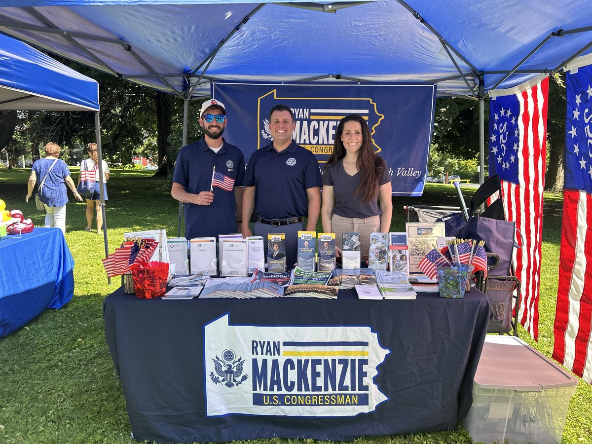 U.S. Congressman Ryan Mackenzie tweet media