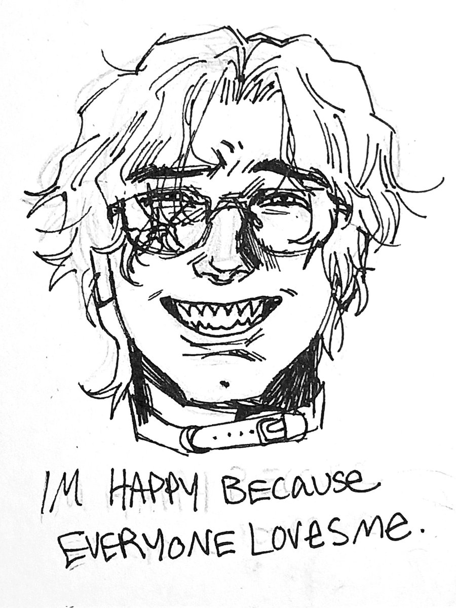 deadringerz_'s tweet photo. draw the same guy every day https://t.co/nUfzSOmHrI