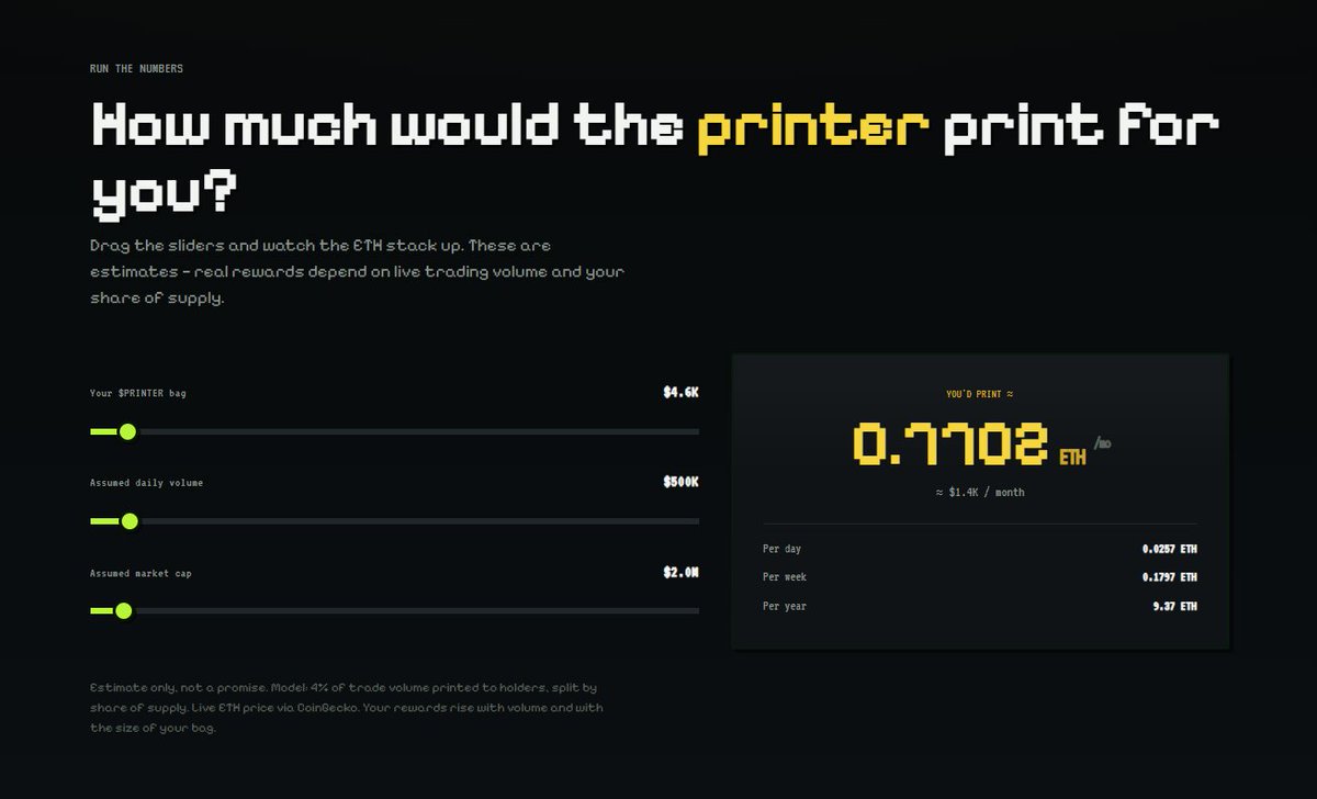 Crypto_Crayak's tweet photo. Who else remembers the Lambo Sliders?!

This it? $PRINTER on Robinhood?!

0xE258Ff96A98F196c846dbb674f80bb70f7cfF25b https://t.co/iDlipmPHCJ