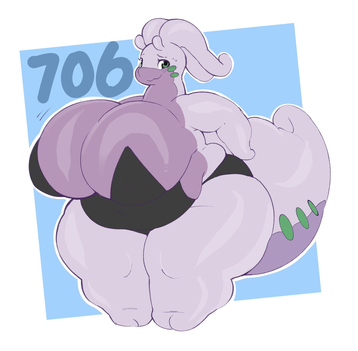 Inazuma_kat's tweet photo. Had to draw something for goodra day! https://t.co/pRYyOcfsXg