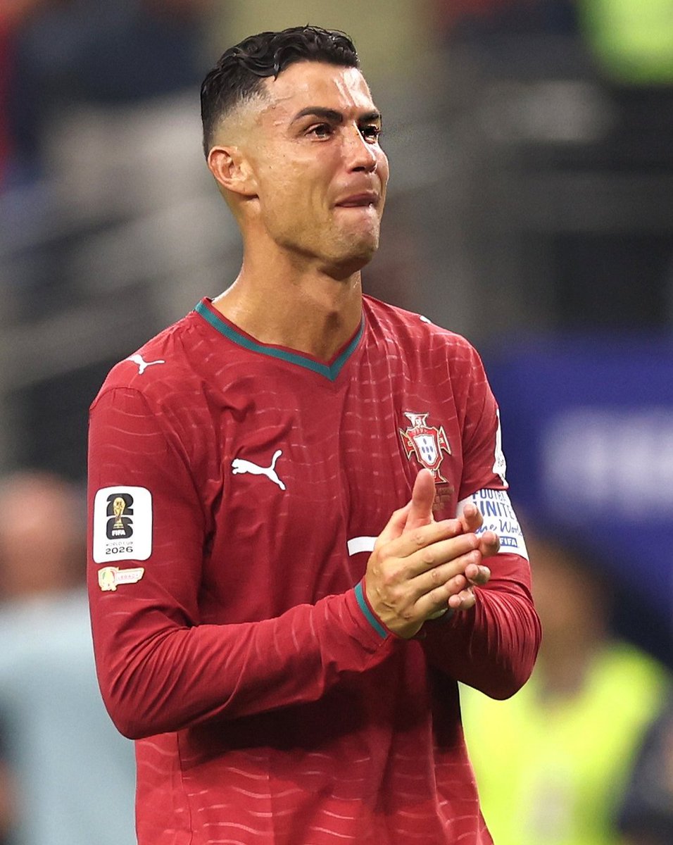 powerlessakash3's tweet photo. When the inevitable end finally arrives, the heart fiercely resists letting go. For countless fans like myself, you are the very reason we fell in love with the beautiful game. Farewell, Cristiano—may you forever reign as our uncrowned king. 

@Cristiano ❤️

#FIFAWorldCup #CR7 https://t.co/K83YVGAUWP