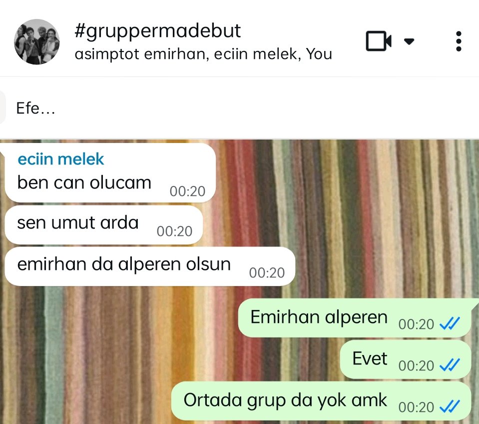 ssemwithautism's tweet photo. Biz boyle (uarda ahmet can alpi) debutluyoruz gelen gelsin cabuk
Ayberk yok cunku o radikalin gizli besinci uyesi. https://t.co/GwVJ0VJjKV