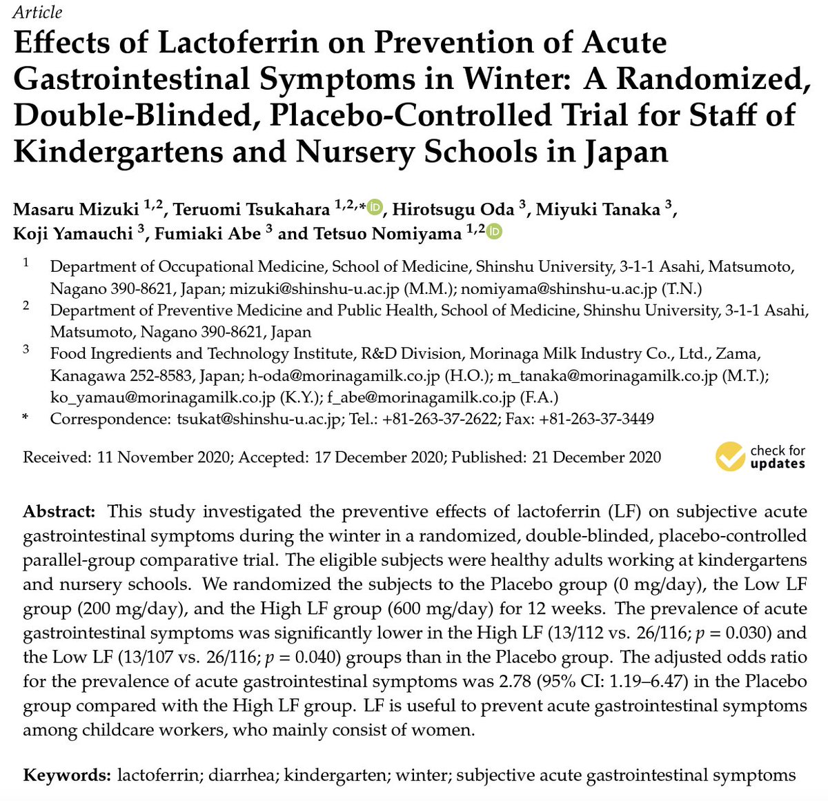 Outdoctrination's tweet photo. Lactoferrin is strikingly therapeutic for all sorts of gut issues.

600mg/day dramatically reduces:

➜ Nausea
➜ Diarrhea
➜ Abdominal pain

in children suffering from digestive disorders.

➜ Antibacterial
➜ Antifungal
➜ Antiparasitic
➜ Iron balancing
➜ Supports tight junction proteins (leaky gut)
➜ Direct anti-inflammatory

Found in colostrum / raw milk.