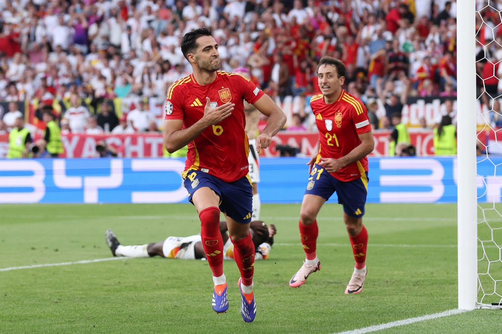 AFC_Capital's tweet photo. سجل ميكيل ميرينو هدفين مع منتخب إسبانيا في البطولات الدولية الكبرى:

⚽ هدف الفوز في الدقيقة 119 أمام ألمانيا.
⚽ هدف الفوز في الدقيقة 91 أمام البرتغال.

🇪🇸🇪🇸🇪🇸🇪🇸🇪🇸🇪🇸🇪🇸🇪🇸🇪🇸
🔥🔥🔥🔥🔥🔥🔥🔥 https://t.co/cOGmBgAOCd