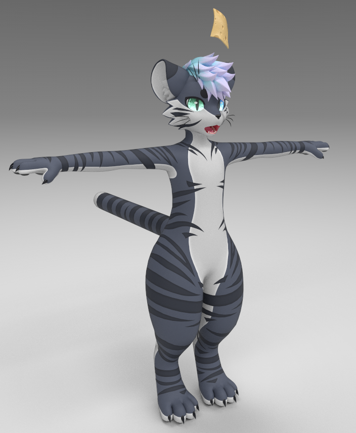 DesignatedDev's tweet photo. I know its been a while since i posted some #textures so heres a new set for @raibiash's #Mayu for use in #vrchat and #resonite! Been slow mostly due to a move and starting up my jinxxy/gumroad, it wont be as often as before but I'm still proud of sharing all the work done! https://t.co/vbm1yLIng3