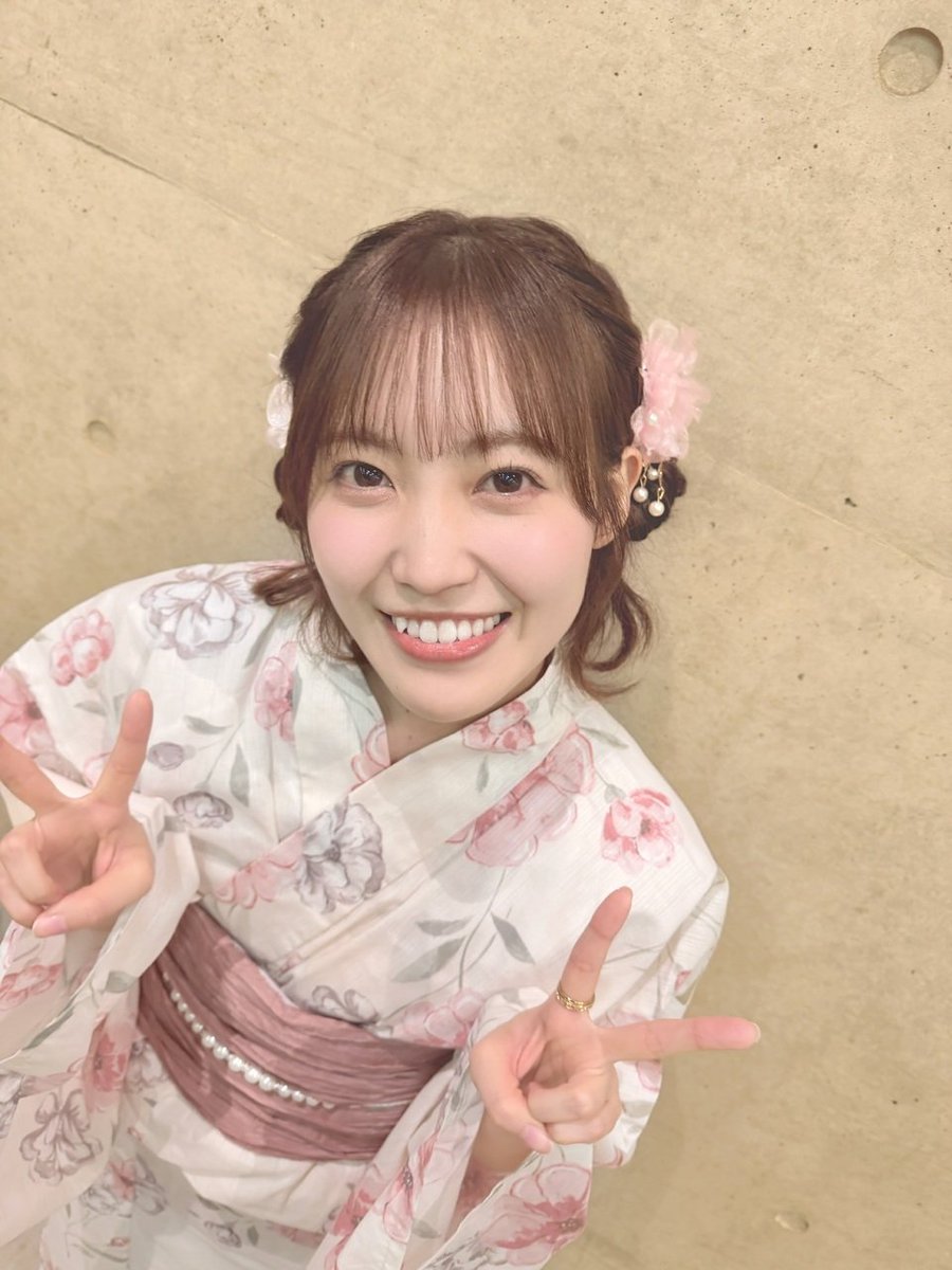 ゆ*き様 ヨリ 櫻坂46 浴衣 ※お 2025年 直筆サイン入り生写真 松田里奈