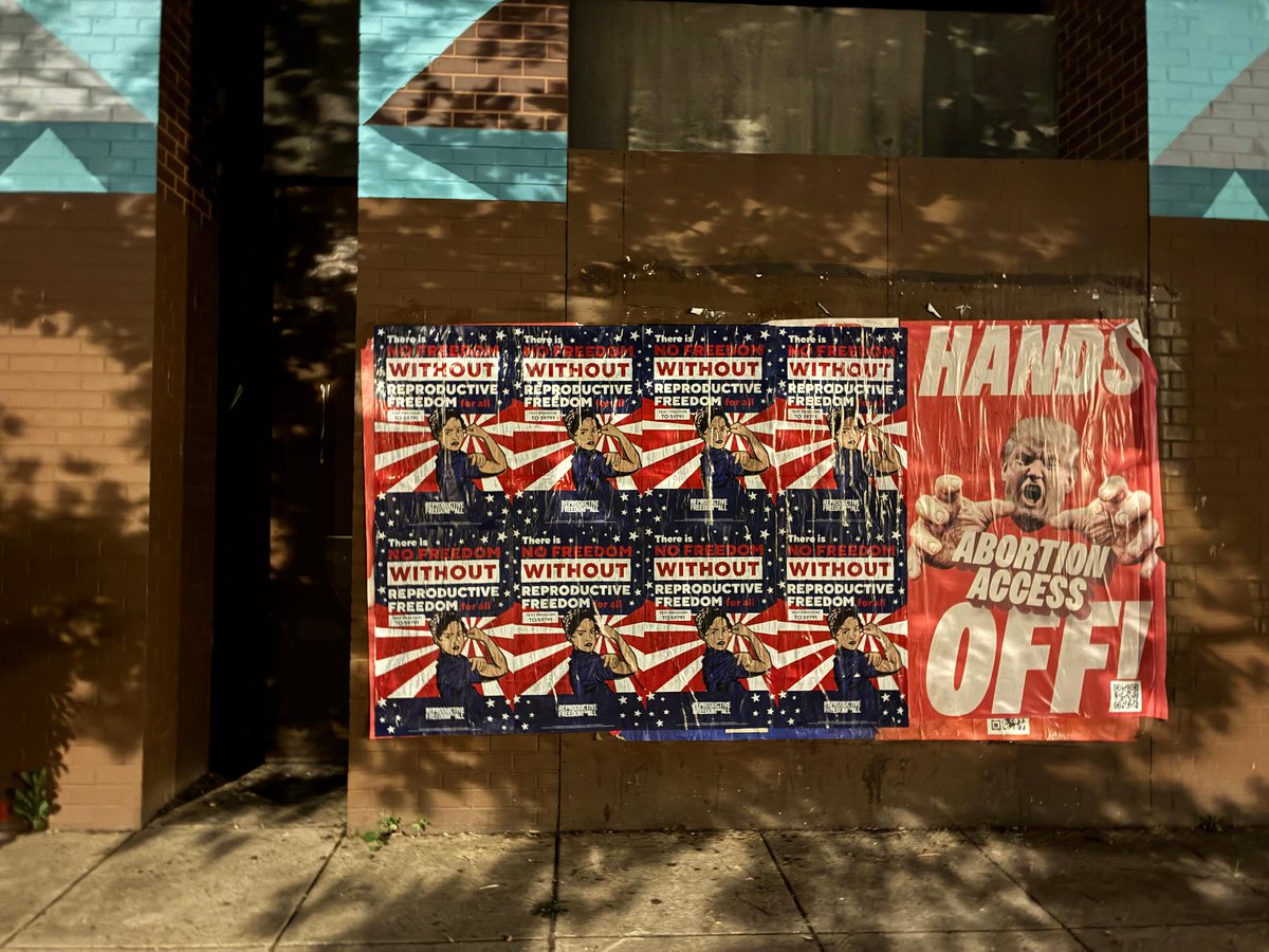 reproforall's tweet photo. Freedom isn’t selective. If we believe in liberty, it has to include the freedom to make decisions about our own bodies and futures. We put up posters across D.C. to remind people that there’s no freedom without repro freedom. Repost to help spread the message beyond the capital. https://t.co/K5dfSQQ9B1
