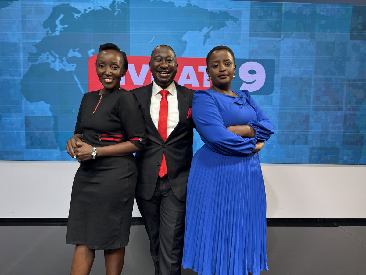 SolomonSerwanjj's tweet photo. Thank you for watching @nbstv #LiveAt9. It was a joy for me , @MableTwegumye and @Snduhukire hosting you tonight. Catch you tomorrow. https://t.co/iCdeG8VNB7