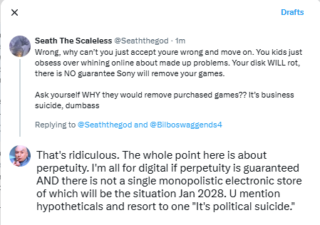 Sam__Cooke's tweet photo. @Seaththegod @DexterWWinters @Bilboswaggends4 The twat now blocks. Growup. https://t.co/6U9eO6Vo7j