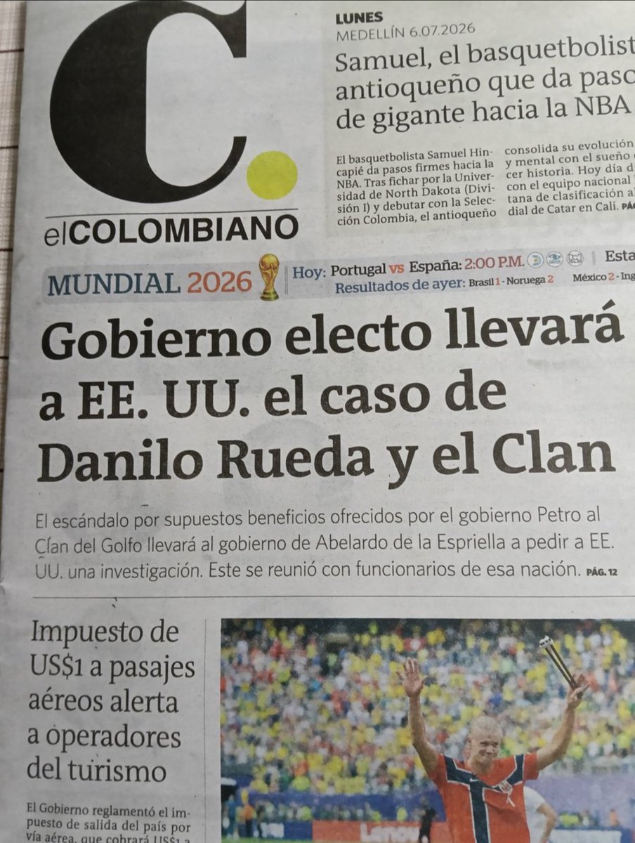 AlejamillerR's tweet photo. Es claro que para el nuevo gobierno y para el gringo elegido, la palabra Soberanía no existe. https://t.co/P079Qnt0IX