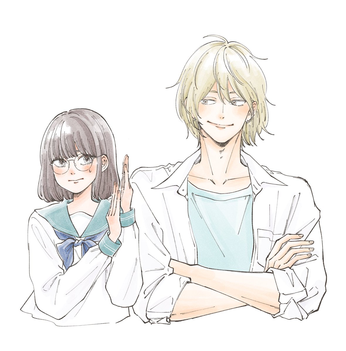 nrt_03_'s tweet photo. 斜め後ろの苦手な男子 https://t.co/fKKfDkhlsI