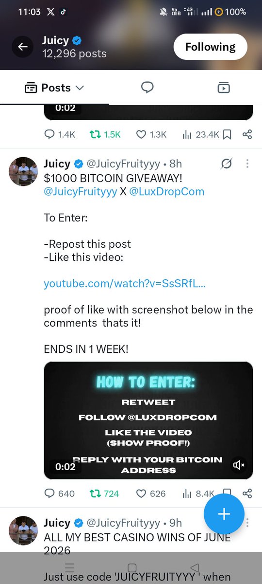 shes_may's tweet photo. @JuicyFruityyy @LuxDropCom $1k https://t.co/LDVvOd6TxA