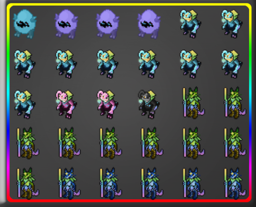 MrMustache44's tweet photo. Event finds! Def my best kyeggo event ever value-wise. Didn't get gg tahtab but like i got gleam rb fab im not upset with my finds this event at all
lowk shocked i didn't get any gg striped kyeggos tho lol
(all the colored eggos are wisped and all the non gleam shop looms are sa) https://t.co/k5P2BAfqrH