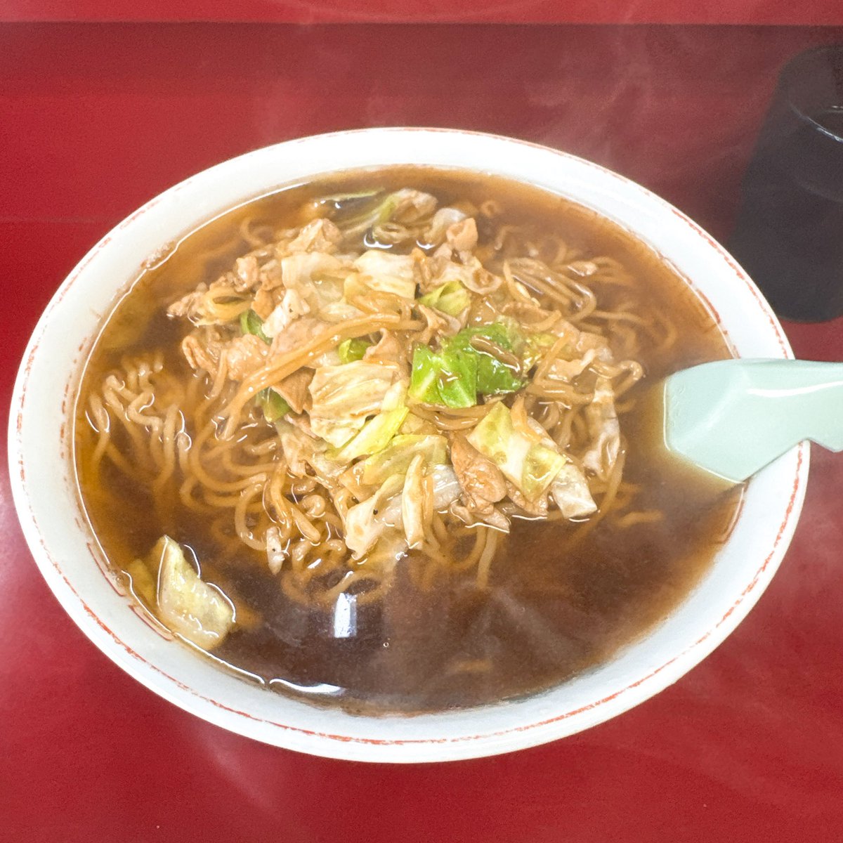 1040BNR34's tweet photo. 塩原温泉
こばや食堂さん
スープ入り焼きそば 特大

久々の1杯当然めちゃ美味😋
店主さんお身体ご自愛ください🙏 https://t.co/ct4DRchCHI