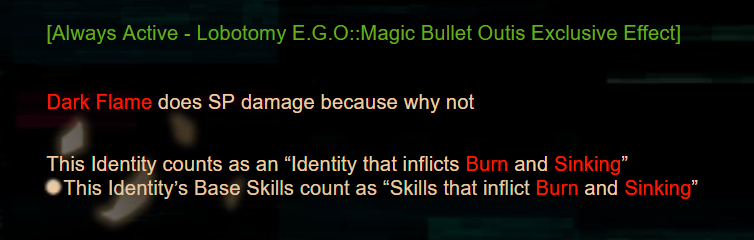 LimbusStatus's tweet photo. Magic Bullet EGO if it came out today https://t.co/zZ0Adfxrnd
