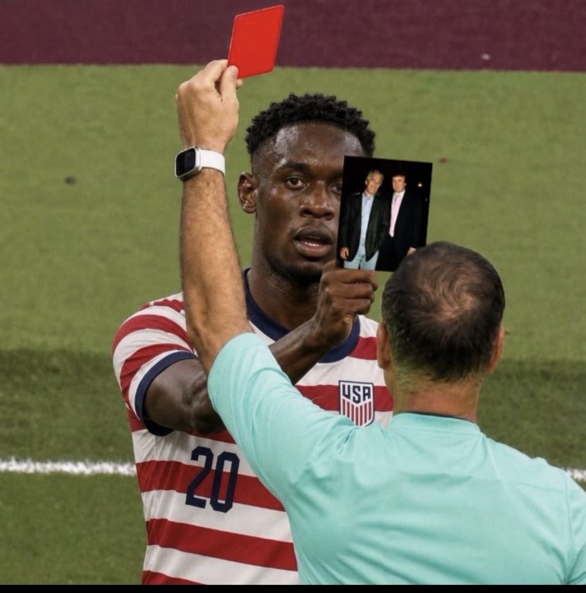 flatulence2026's tweet photo. @stoolpresidente Everything Trump touches dies. USA lost even while cheating. #embarrassing https://t.co/7w7hk6notE