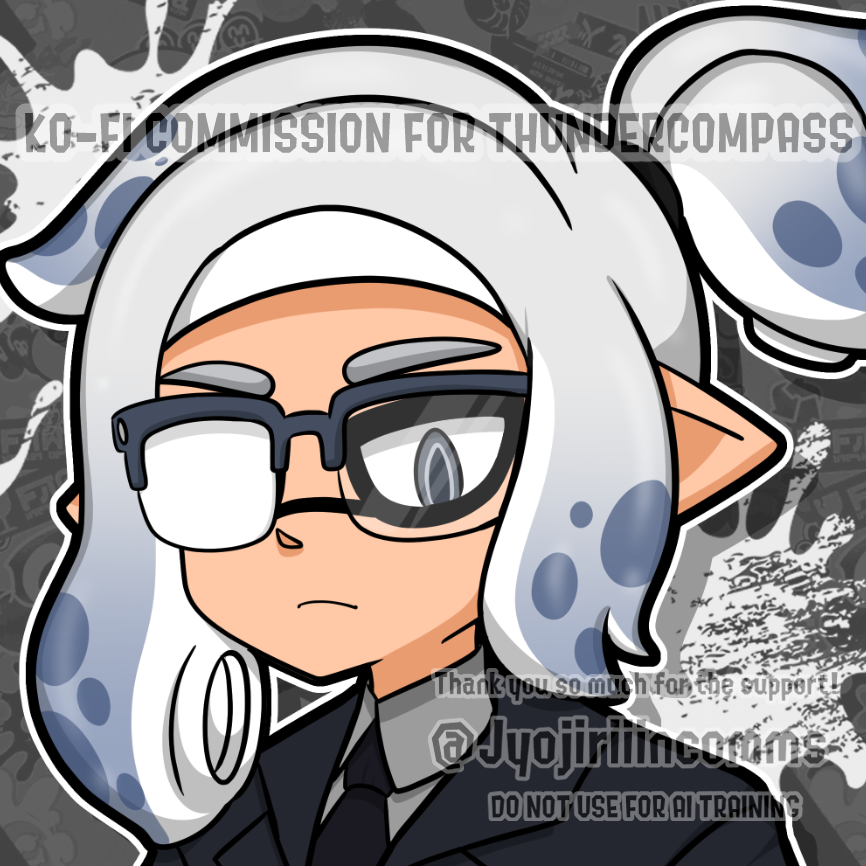 JyojiriiinComms's tweet photo. Ko-Fi Commission done for ThunderCompass on π¦
Thank you so much again! β¨πββοΈ
If you're interested. Feel free to purchase here:
https://t.co/orIZohNYDP
#splatoonoc #splatoonv https://t.co/IcPJRmu0KF