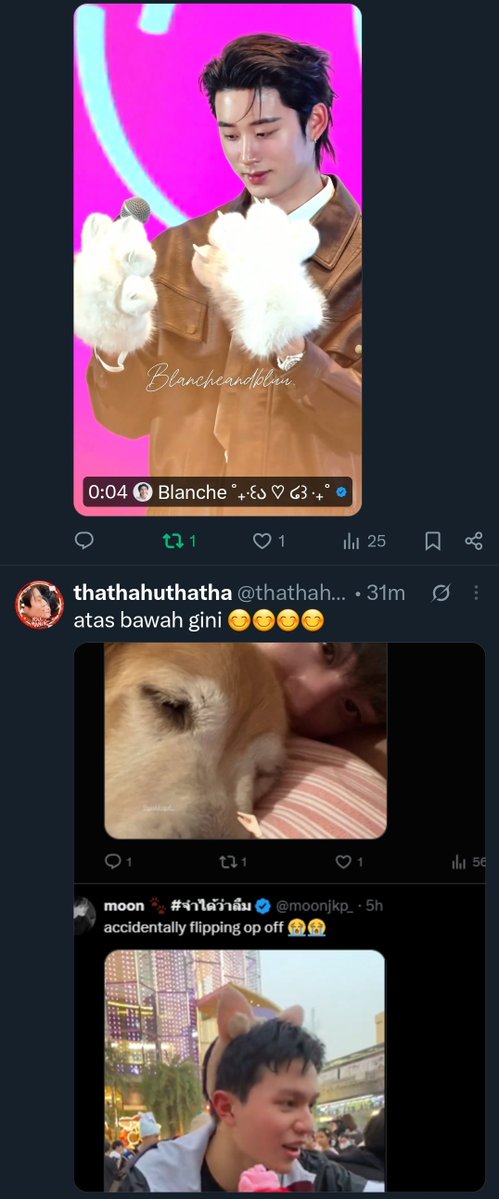 needkhun's tweet photo. @thathahuthatha Lololol 🤣🤣🤣 atasnya lg meong 
Emang spirit animal mrka sih ini keknya 🤭🤭 https://t.co/TbkJvkVN1a