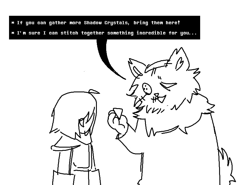 darkercandy's tweet photo. #DELTARUNE thanks seam https://t.co/6IvJRPOhos