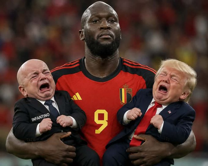 IkPrometheus's tweet photo. @StevenDefour @realDonaldTrump @FIFAWorldCup https://t.co/h9S9vaYCgd