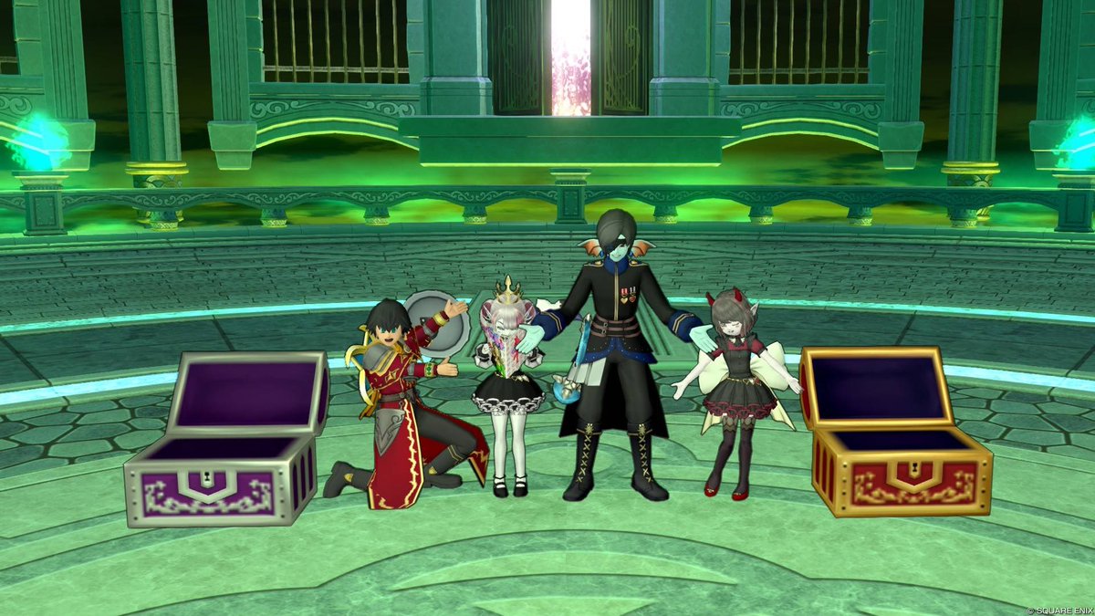 CombattDQX's tweet photo. 蠍4・ノク1・ウィリ2・ハゲ4
強いの倒せるようになってきて楽し！ https://t.co/mKzmwFOT0K