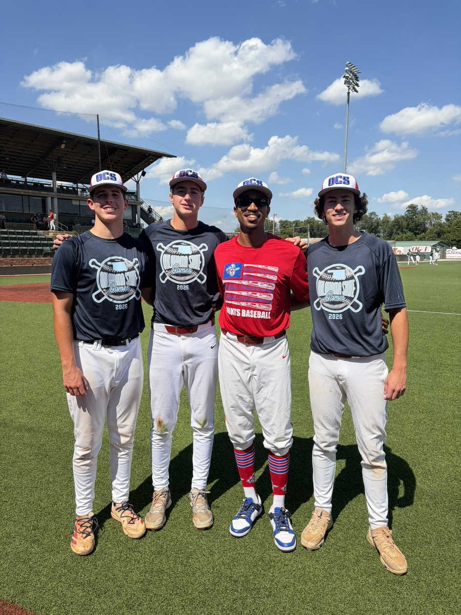 okcs_baseball's tweet photo. These 3 guys represented @okcs_baseball at the @Okstategames and they did not disappoint! Great job fellas! https://t.co/VqatelsI0T