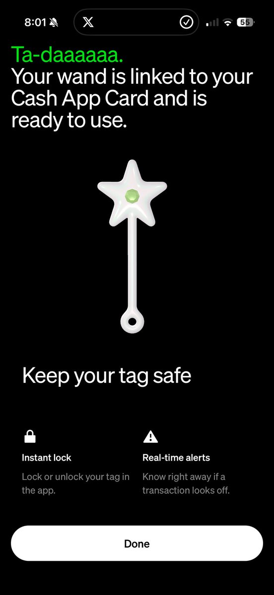 KingBillTV's tweet photo. Getting money is a habit so if imma have to spend it it’s gonna be with my FIRST EDITION Cashapp Wand🥷 https://t.co/uxoNB9GFU6